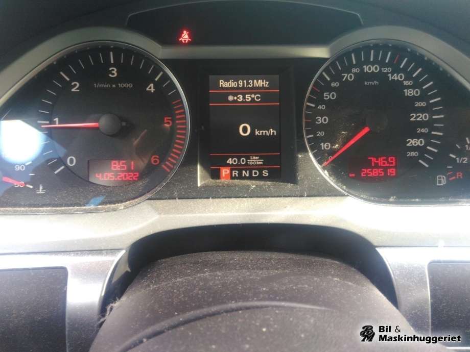 Audi A6, Allroad 2006-2008 (Type II, Fase 1) (C6) (C6), Motorkode: BPP, Girkassekode: KHB