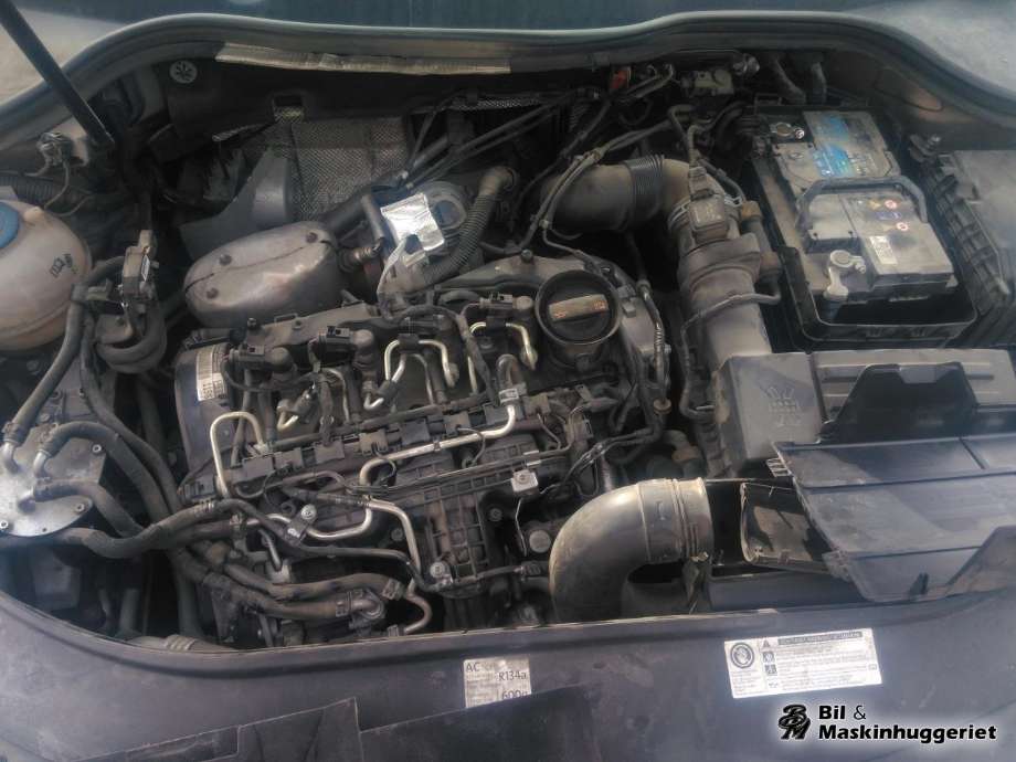 VW Passat 2011-2015 (B7) (B7), Motorkode: CAYC, Girkassekode: MYP