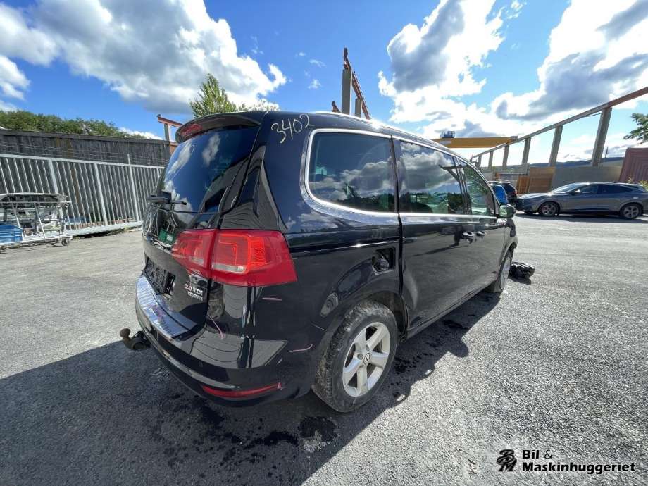 VW Sharan 2010-->> (Type II) , Motorkode: CFFB, Girkassekode: NGH
