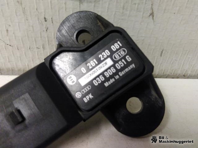 Sensor (MAP - Manifold Absolute Pressure) til VW Transporter / Caravelle 2009-2015 (Fase 2) (T5) (T5) (BOSCH|036906051G|0261230081|03C906051F)