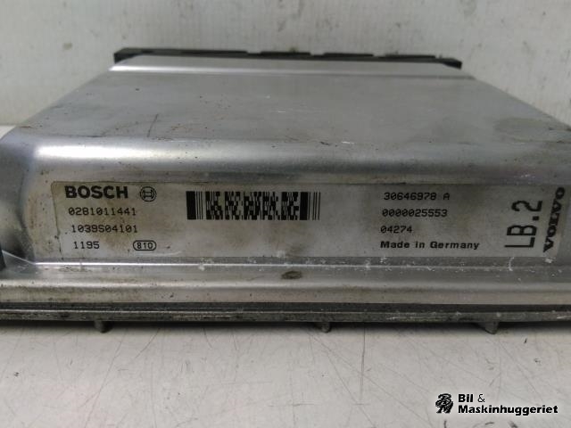 Styreenhet motor til Volvo XC90 2002-2006 (Type I, Fase 1)  (BOSCH|30646978|8603116|0281011441)