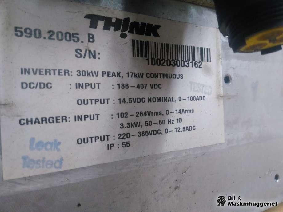 Inverter elbil til Think City 2008-2011 (5902005B|)
