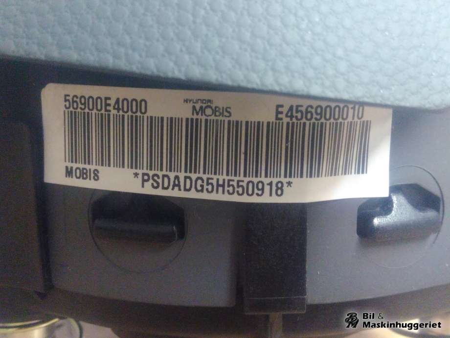 Airbag rattpute til Kia Soul 2014-2019 (Type II)  (TRW/MOBIS|56900-E4000|)