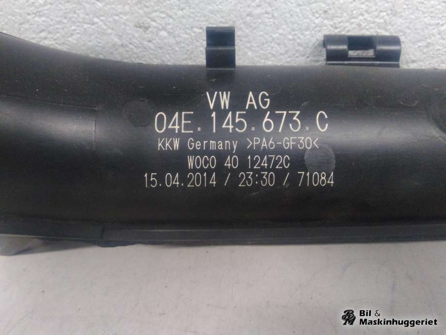 Turbo rør til VW Golf VII 2012-2017 (Fase 1) (KKW|04E145673C|)