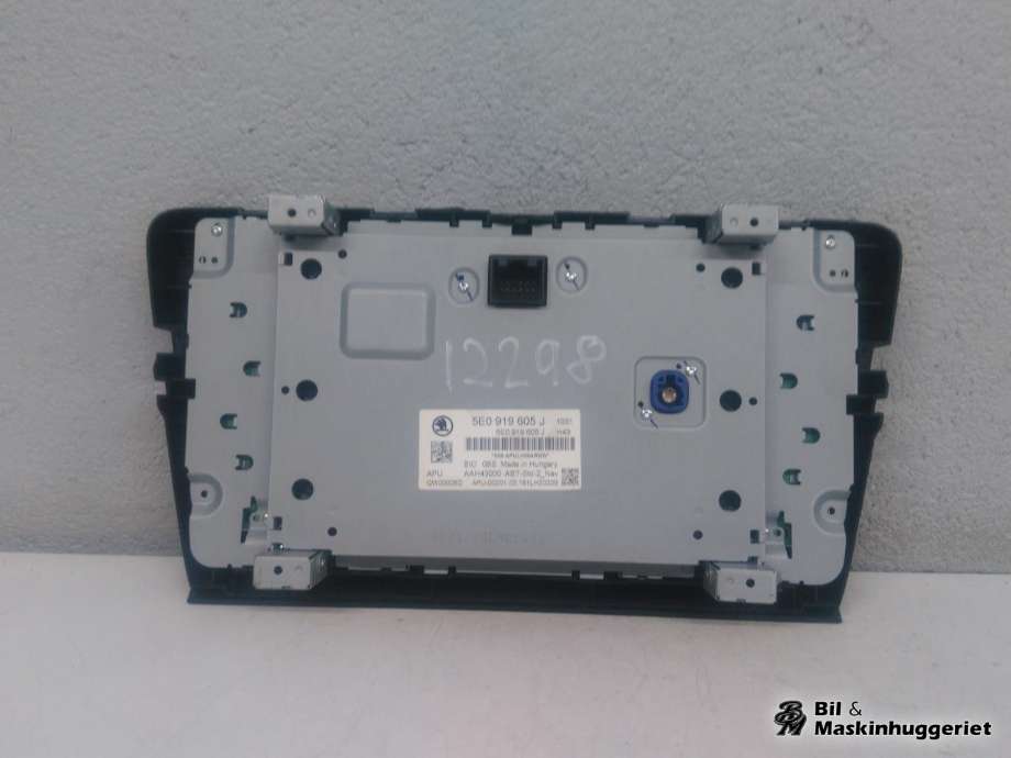 Bilstereo navigasjon til Škoda Octavia 2013-2016 (Type III, Fase 1)  (5E0919605J|5E0919605D|5E0919605D BIO|5E0919605J BIO|)