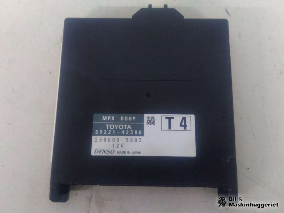Styreenhet diverse til Toyota RAV4 2016-2019 (Type IV, Fase 2) (892204AD70|89221-42300|238000-5882)