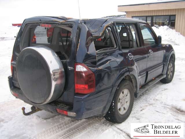 Mitsubishi Pajero 2000-2006 (Type III) , Motorkode: , Girkassekode: 