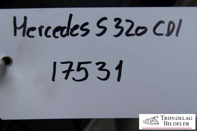 Mercedes S-Klasse 1999-2005 (W220) (W220), Motorkode: 613.960, Girkassekode: 