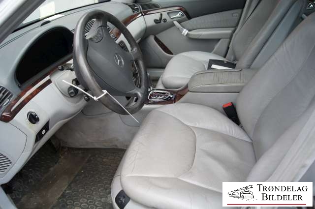 Mercedes S-Klasse 1999-2005 (W220) (W220), Motorkode: 613.960, Girkassekode: 