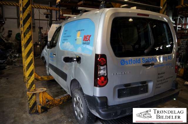 Peugeot Partner 2008-2015 (Type II, Fase 1) , Motorkode: 9H06, Girkassekode: 