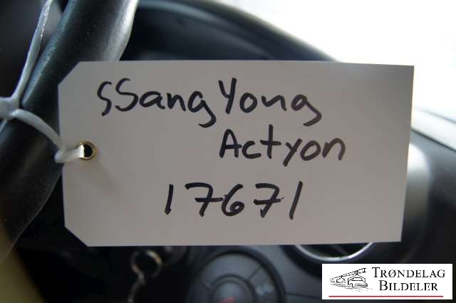 SsangYong Actyon 2007-2013 , Motorkode: , Girkassekode: 