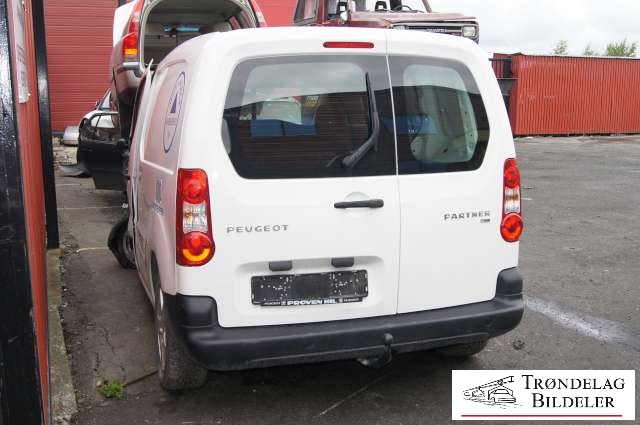 Peugeot Partner 2008-2015 (Type II, Fase 1) , Motorkode: 9H06, Girkassekode: 