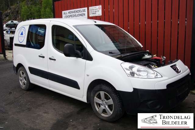 Peugeot Partner 2008-2015 (Type II, Fase 1) , Motorkode: 9H06, Girkassekode: 