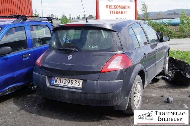 Renault Megane 2003-2005 (Type II, Fase 1) , Motorkode: , Girkassekode: