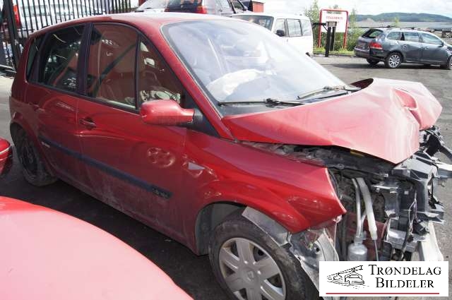 Renault Scenic 2003-2009 (Type II) , Motorkode: K4M T7, Girkassekode: