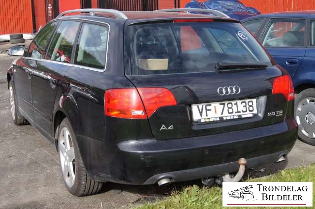 Audi A4 2004-2008 (Type III) (B7) (B7), Motorkode: BPW, Girkassekode: JEE
