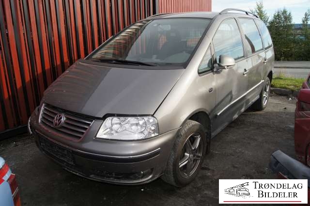 VW Sharan 2000-2010 (Type I, Fase 2) , Motorkode: BVK, Girkassekode: 