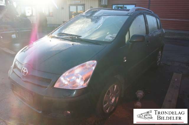 Toyota Verso 2004-2009 (Type II) , Motorkode: , Girkassekode: 