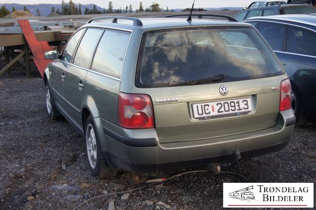 VW Passat 2001-2005 (B5,3BG) (B5,3BG), Motorkode: AVB, Girkassekode: EEN