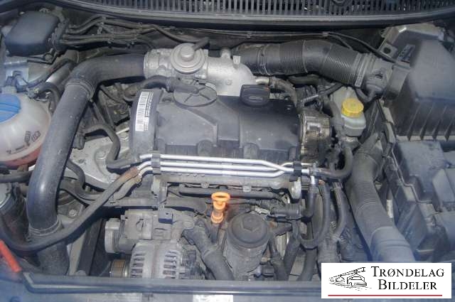 VW Polo 2005-2009 (Type IV, Fase 2) , Motorkode: BNM, Girkassekode: JHG
