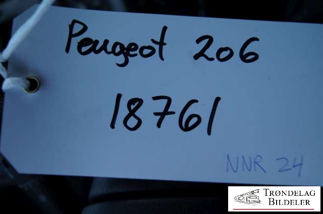 Peugeot 206 1998-2007 , Motorkode: , Girkassekode: 