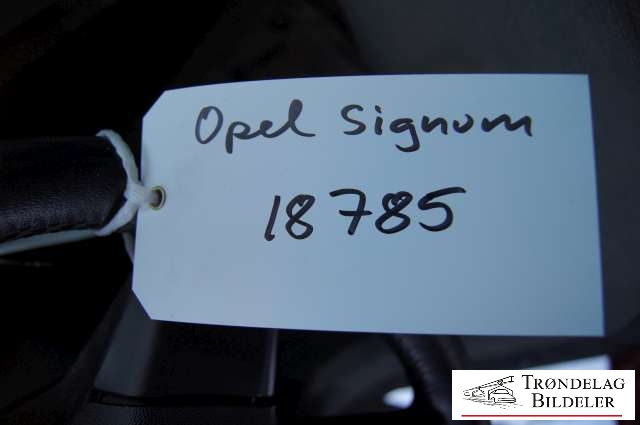 Opel Signum 2003-2006 , Motorkode: Y20DTH, Girkassekode: 