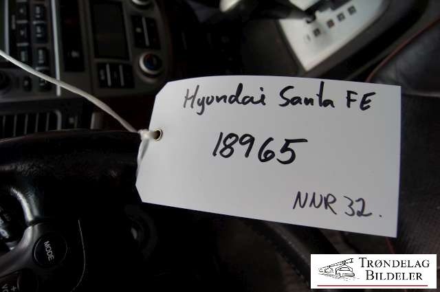 Hyundai Santa Fe 2006-2009 (Type II, Fase 1) , Motorkode: , Girkassekode: