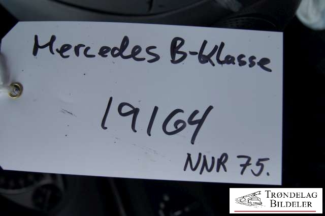 Mercedes B-Klasse 2005-2008 (Fase 1) (W245) (W245), Motorkode: , Girkassekode: 