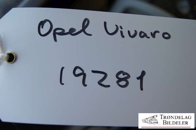 Opel Vivaro A 2001-2006 , Motorkode: , Girkassekode: 