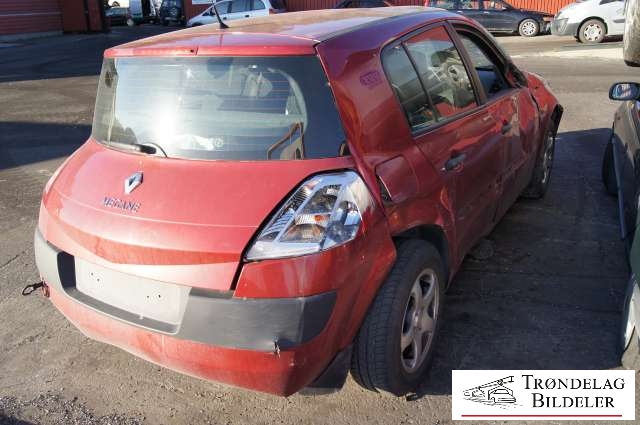 Renault Megane 2003-2005 (Type II, Fase 1) , Motorkode: , Girkassekode: