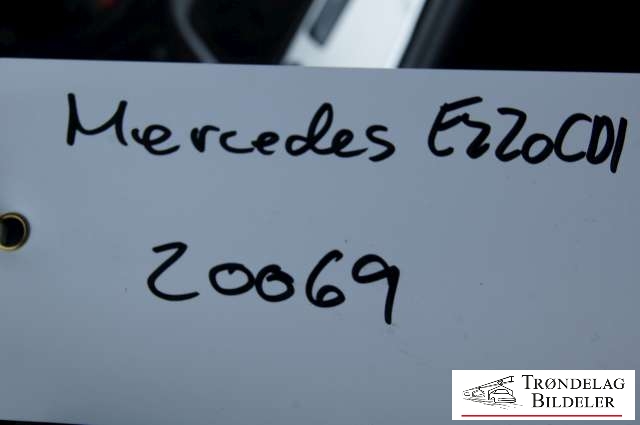 Mercedes E-Klasse 2002-2006 (Fase 1) (W211) (W211), Motorkode: , Girkassekode: 
