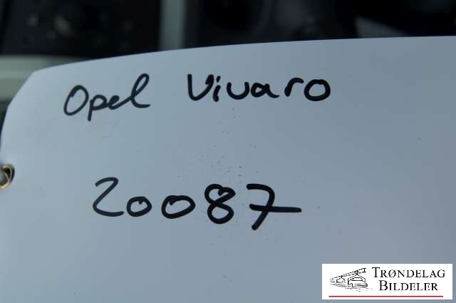 Opel Vivaro A 2006-2014 , Motorkode: , Girkassekode: 