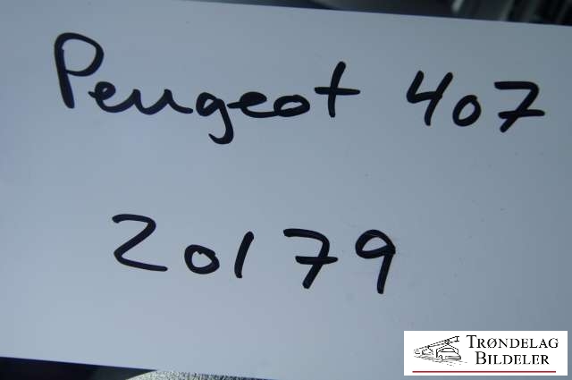 Peugeot 407 2004-2010 , Motorkode: , Girkassekode: