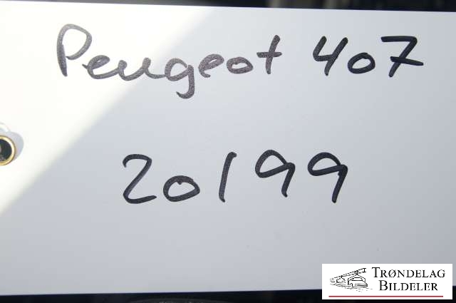 Peugeot 407 2004-2010 , Motorkode: , Girkassekode: 