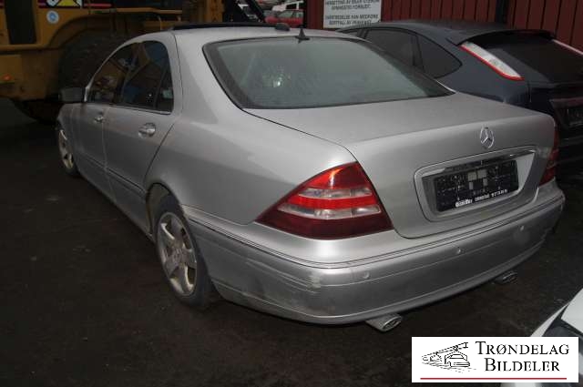 Mercedes S-Klasse 1999-2005 (W220) (W220), Motorkode: 112.944, Girkassekode: 