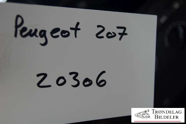 Peugeot 207 2006-2012 , Motorkode: , Girkassekode: