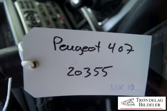 Peugeot 407 2004-2010 , Motorkode: , Girkassekode: 
