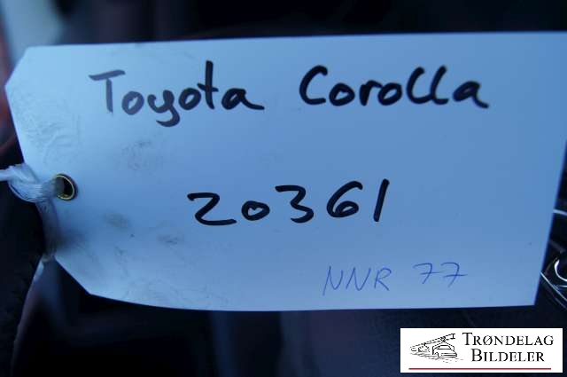 Toyota Corolla 2002-2007 , Motorkode: 1ND-TV, Girkassekode: