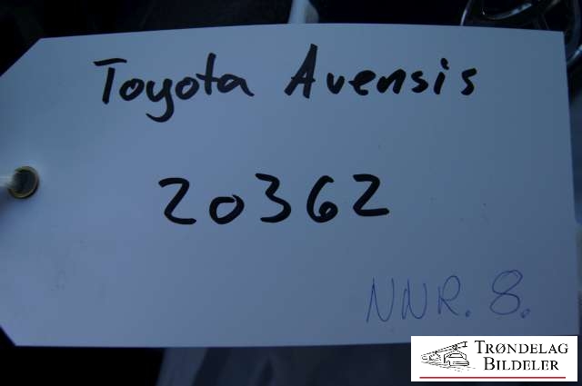 Toyota Avensis 2003-2008 (Type II) , Motorkode: , Girkassekode: 