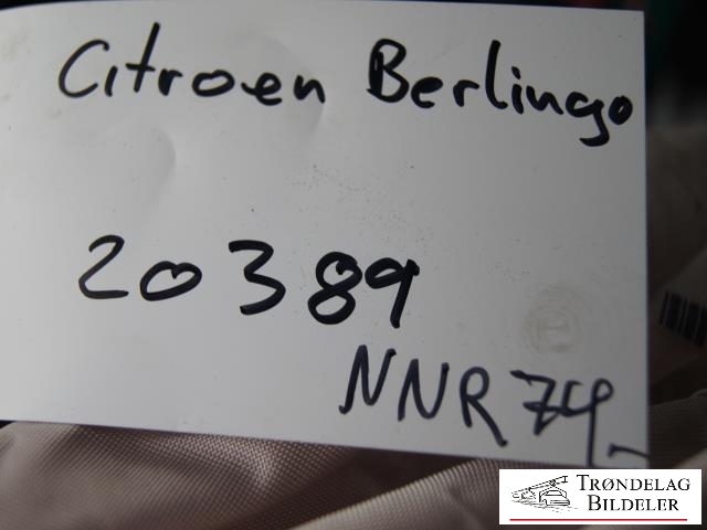 Citroën Berlingo 2008-2015 (Type II, Fase 1) , Motorkode: 9HS, Girkassekode:
