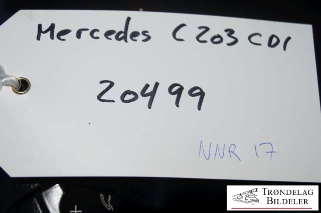 Mercedes C-Klasse 2000-2004 (Fase 1) (W203) (W203), Motorkode: 611.962, Girkassekode: 