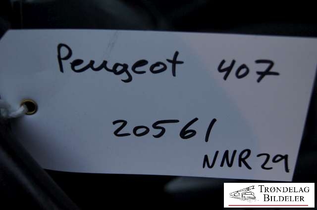 Peugeot 407 2004-2010 , Motorkode: , Girkassekode: