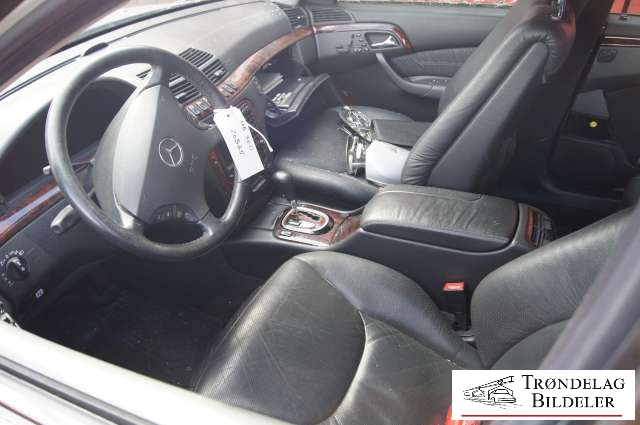 Mercedes S-Klasse 1999-2005 (W220) (W220), Motorkode: , Girkassekode: 