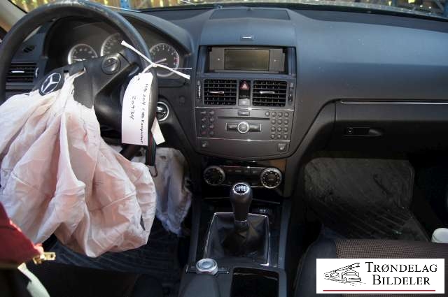 Mercedes C-Klasse 2007-2011 (Fase 1) (W204) (W204), Motorkode: D271952, Girkassekode: D716635
