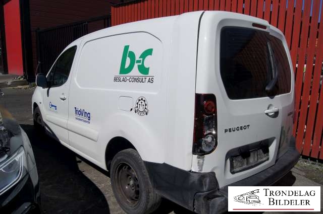 Peugeot Partner 2008-2015 (Type II, Fase 1) , Motorkode: 9H06, Girkassekode: 