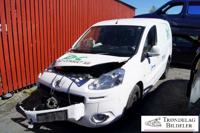 Peugeot Partner 2008-2015 (Type II, Fase 1) , Motorkode: 9H06, Girkassekode: 