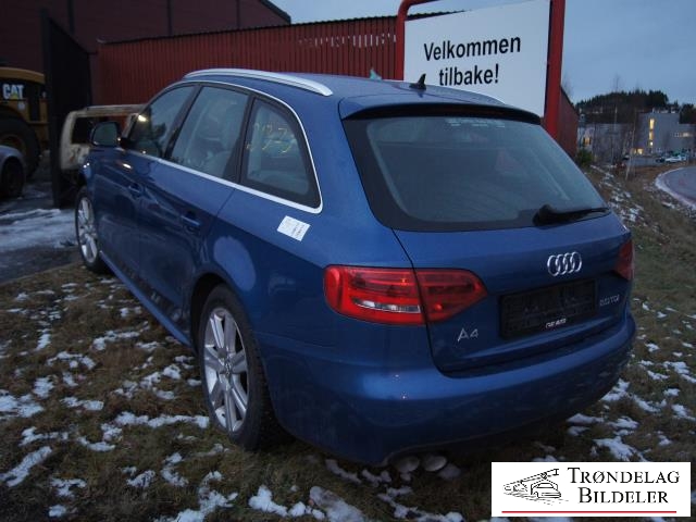 Audi A4 2007-2014 (Type IV) (B8) (B8), Motorkode: CAGA, Girkassekode: KSR