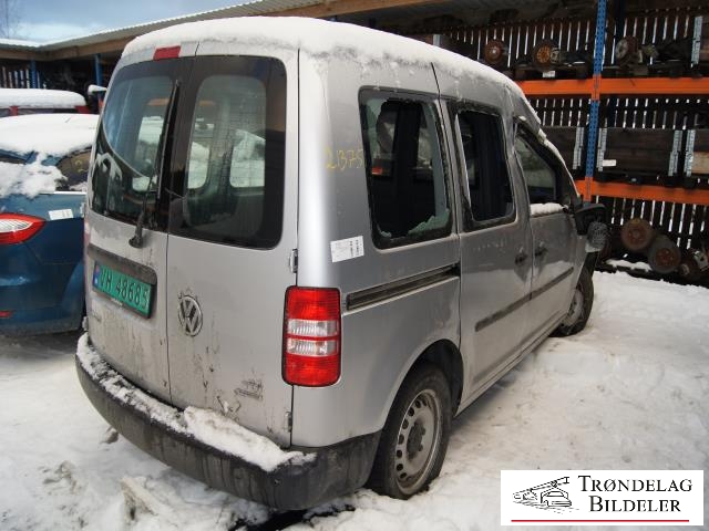 VW Caddy 2010-2015 (Type III, Fase 2) , Motorkode: CAYE, Girkassekode: MLT