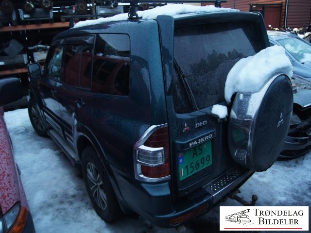 Mitsubishi Pajero 2000-2006 (Type III) , Motorkode: 4M41, Girkassekode:
