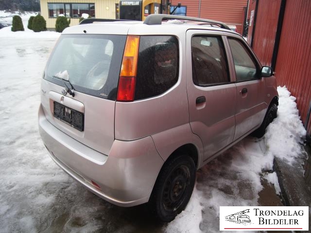 Subaru Justy 2003-2007 (Type III) , Motorkode: G13B, Girkassekode: 